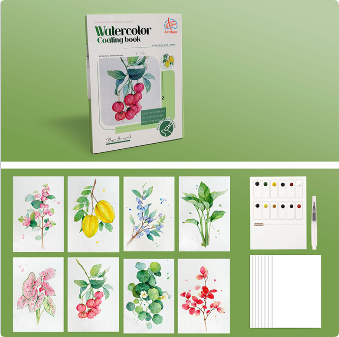 Artdeer Watercolor painting set series