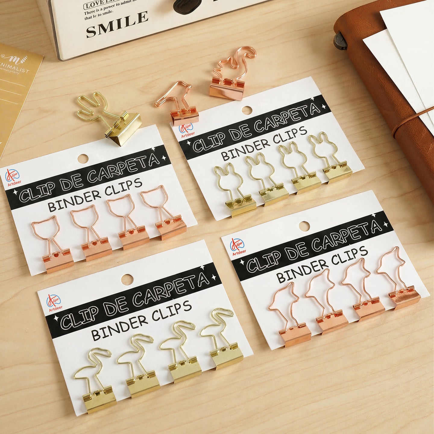 Artdeer Stationery clip set