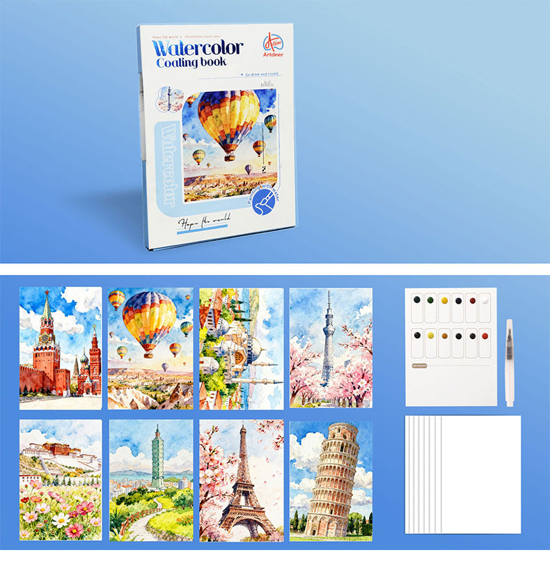 Artdeer Watercolor painting set series