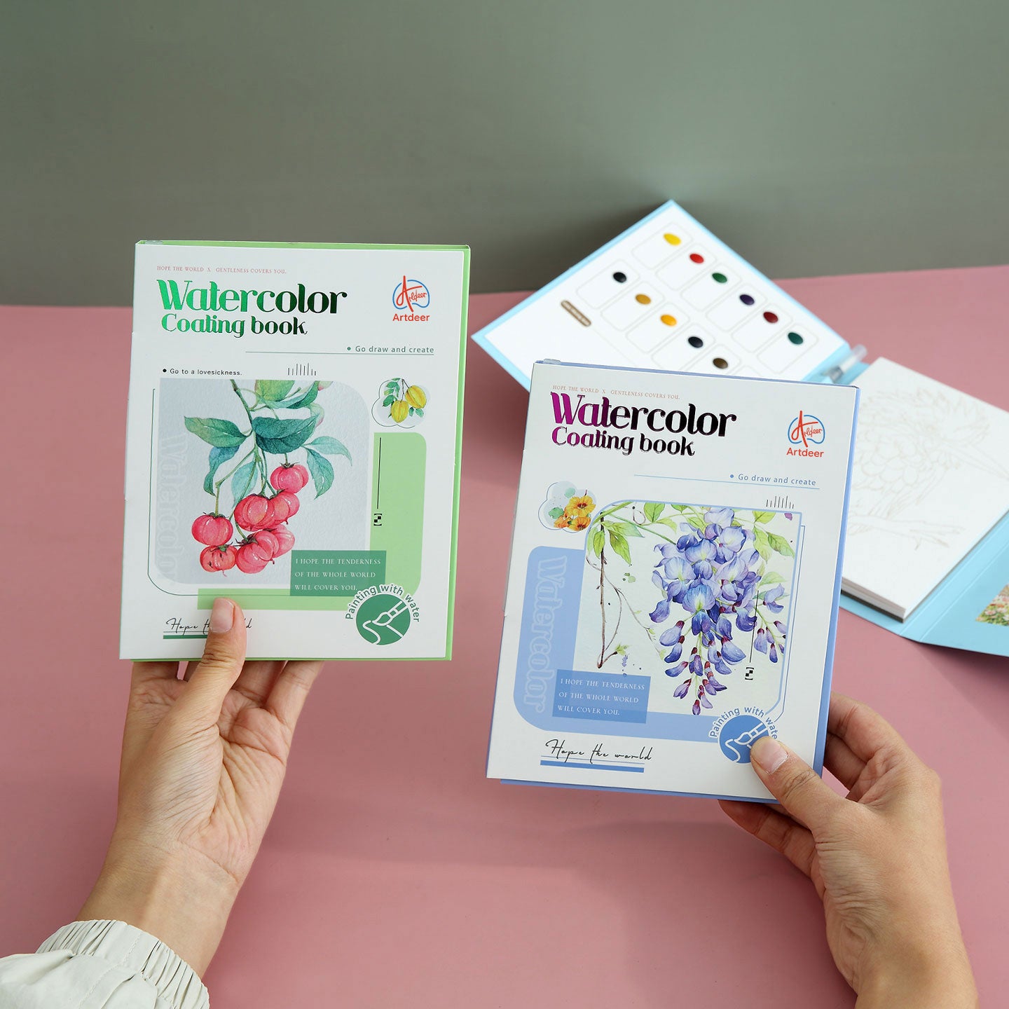 Artdeer Watercolor painting set series